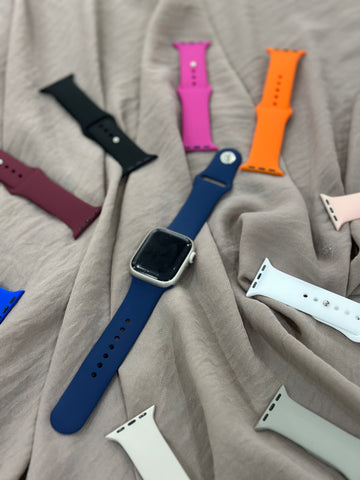 Apple Watch Silikon Kordon (Lacivert)