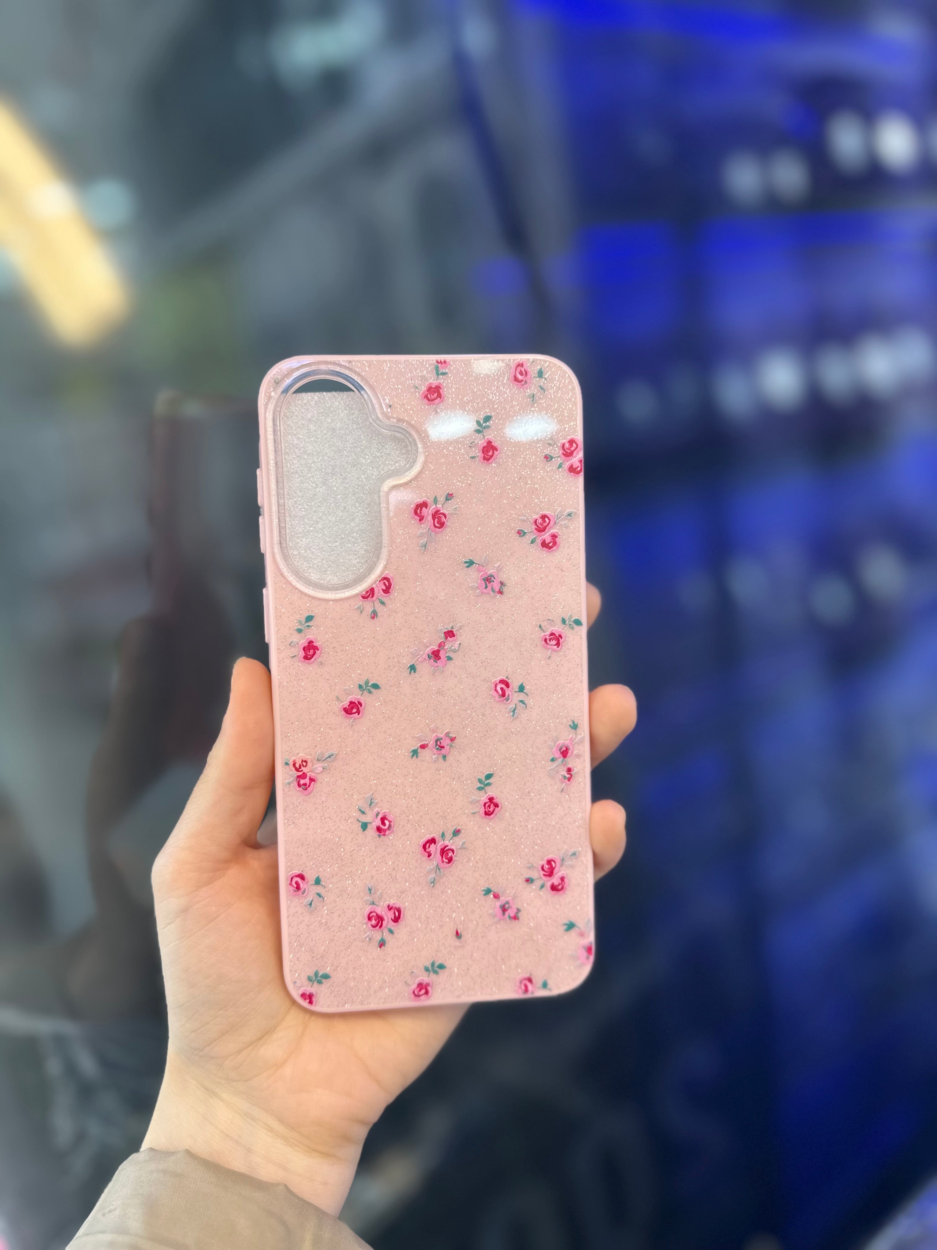 Simli Floral Kılıf 3