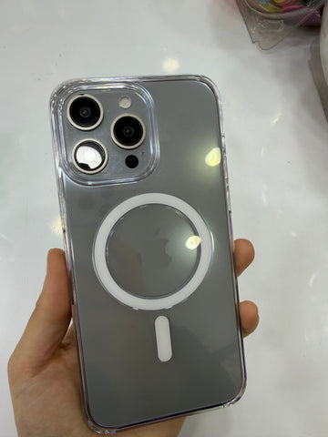MagSafe Hologramlı Şeffaf Kılıf