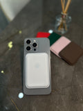 Magsafe Silikon Kartlık Beyaz