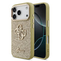 Gues Orjinal Lisanslı 4G Logolu Glitter Kapak Gold