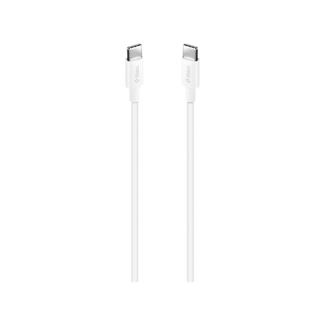 ttec USB-C - USB-C 120cm 60W PD/QC Hızlı Şarj/Data Kablosu Beyaz