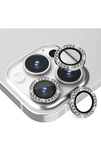 Taşlı Kamera Lens Koruyucu