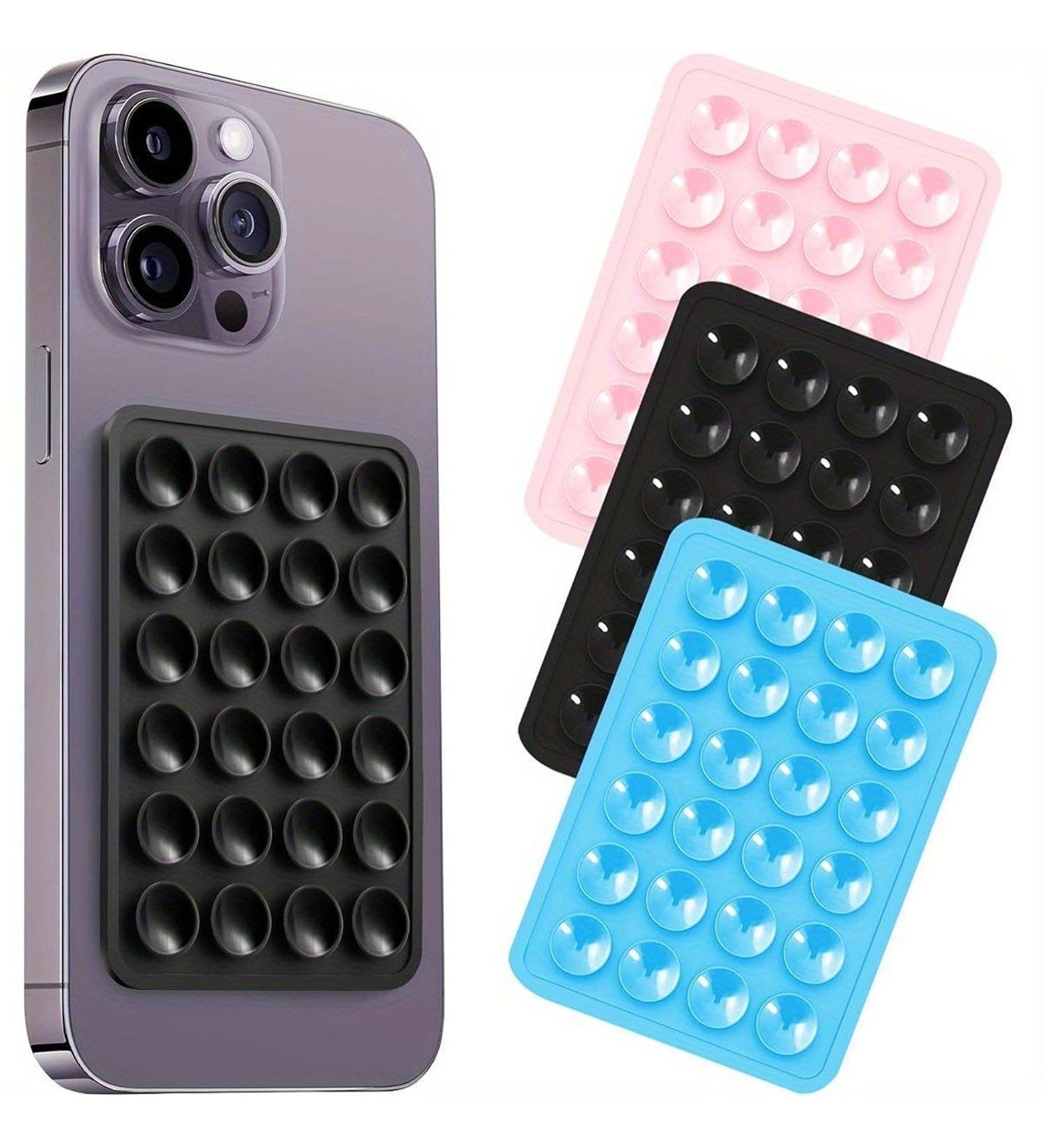 Vakumlu Telefon Tutucu  (Çift Taraflı)