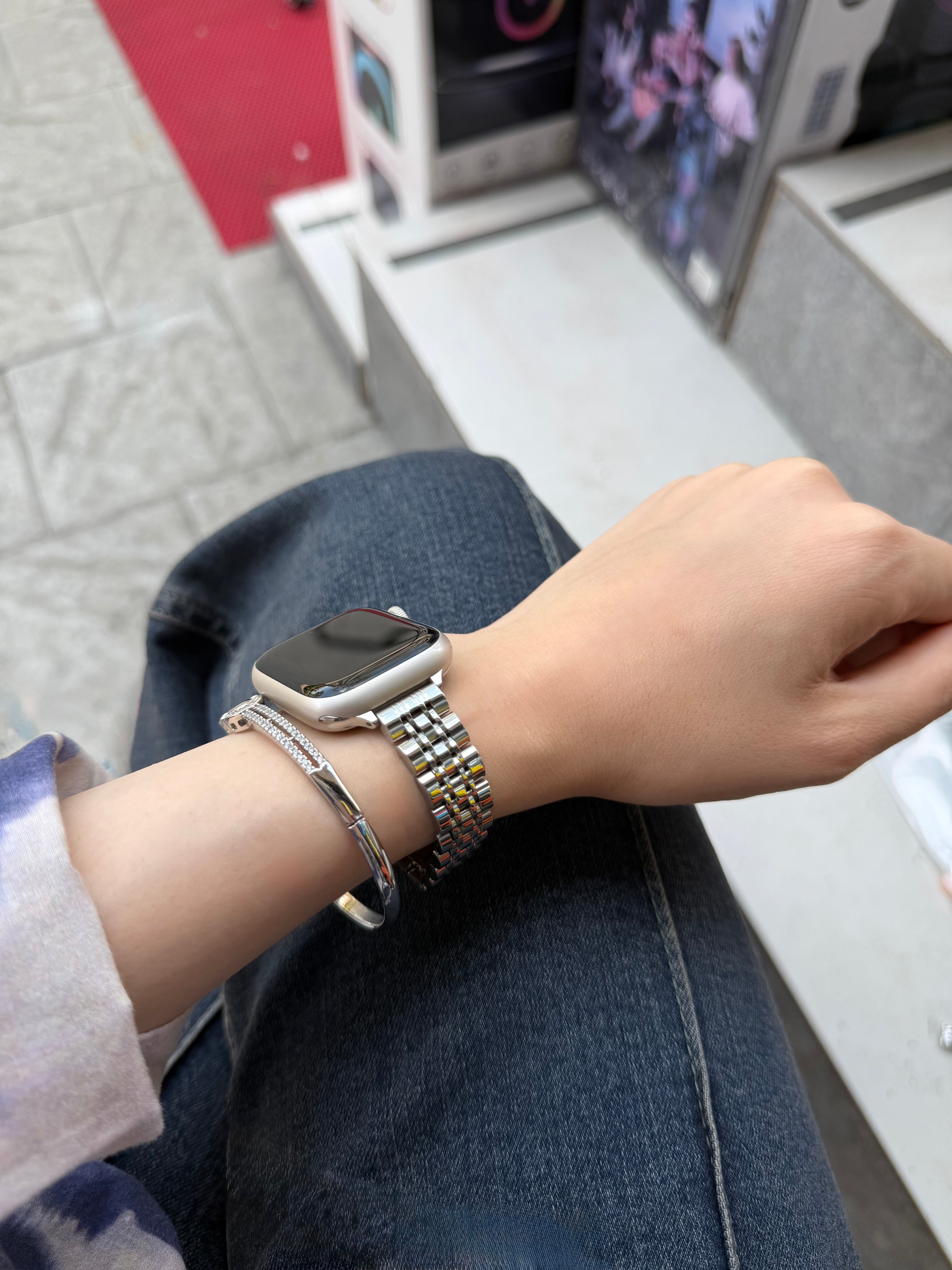 RLX Çelik Metal Kordon Silver