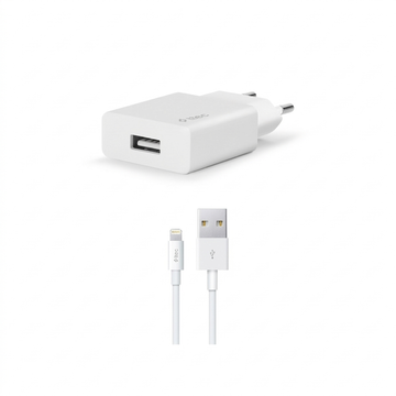 ttec SmartCharger 2.1A Seyahat Şarj Aleti + Lightning Kablo