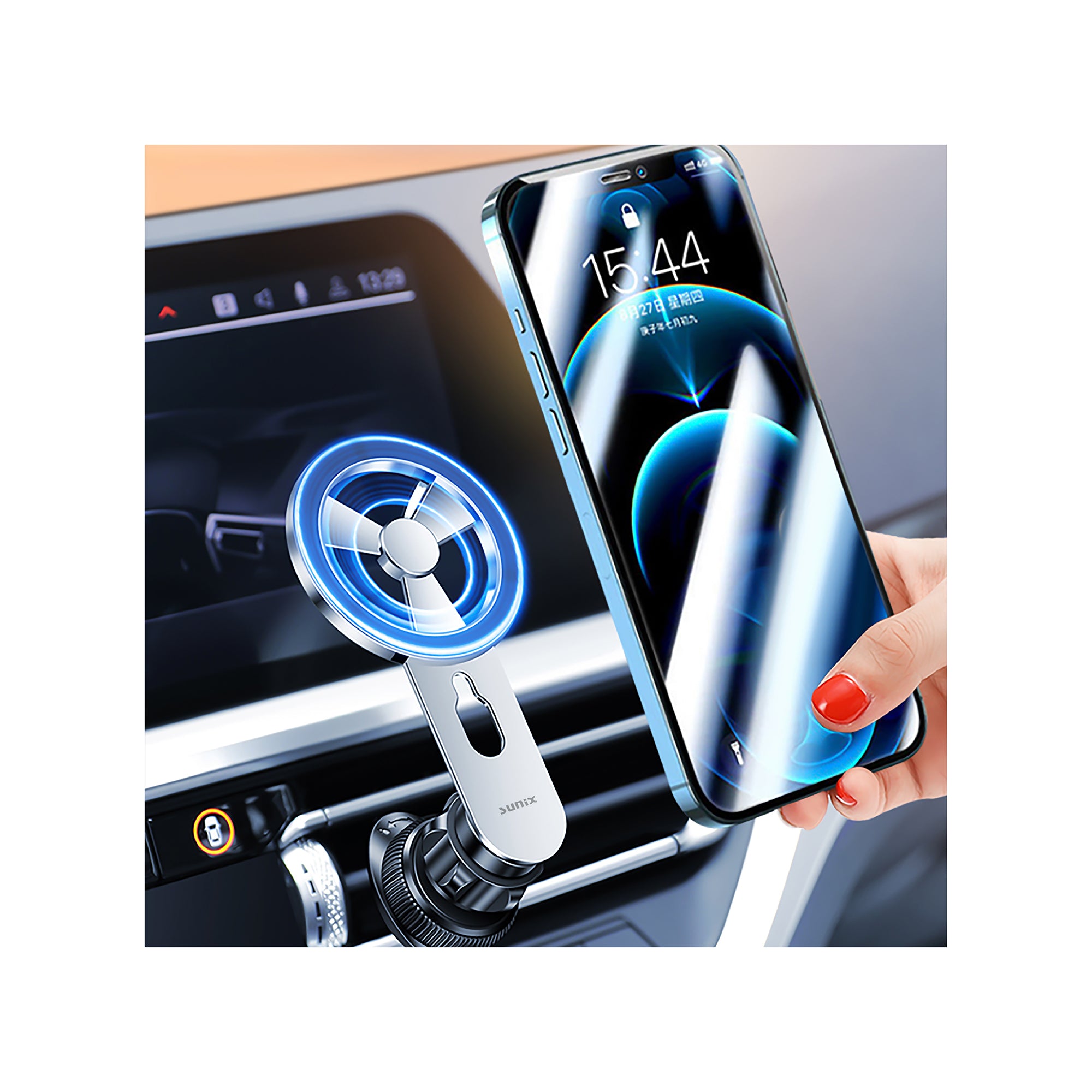 Mıknatıslı Araç İçi Telefon Tutucu